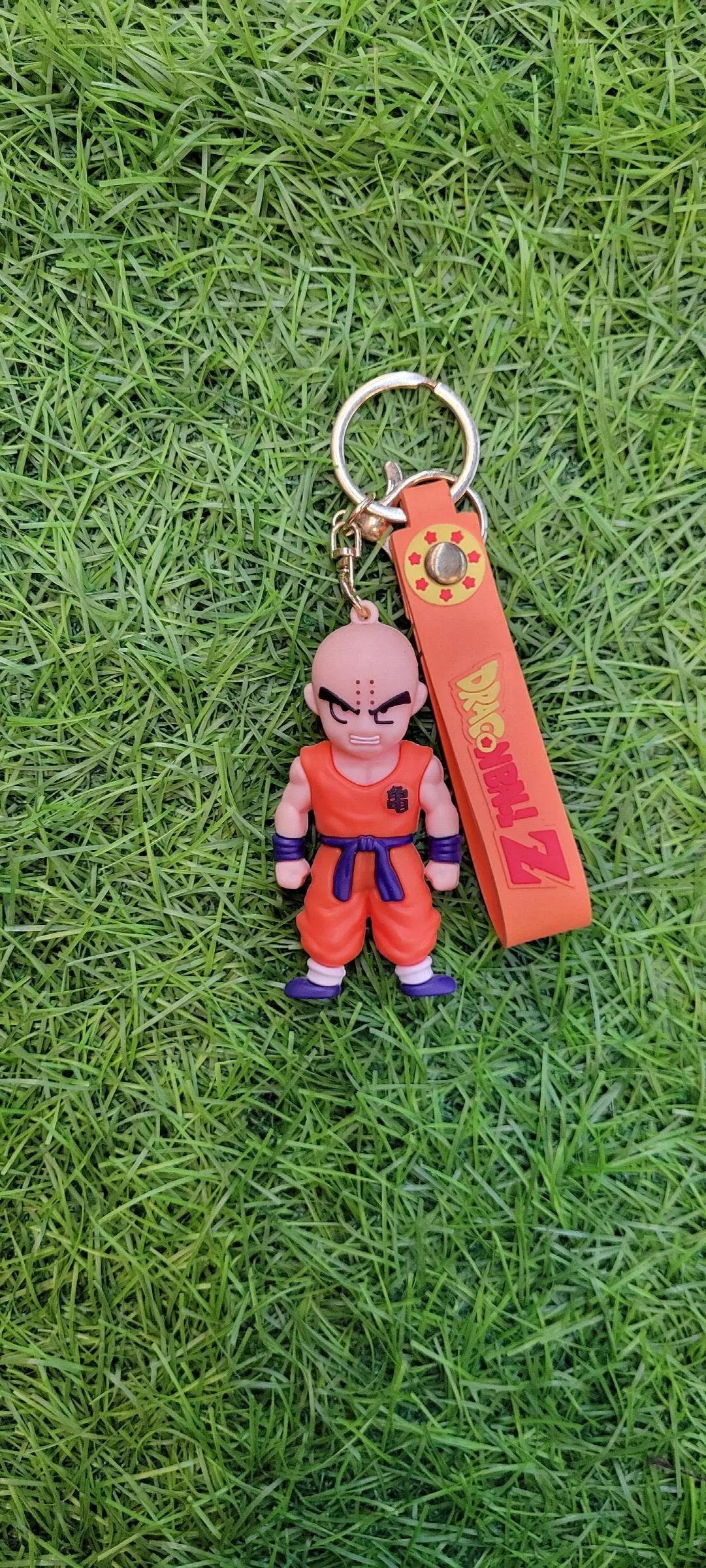 keychain of Krillin from Dragon Ball Z,