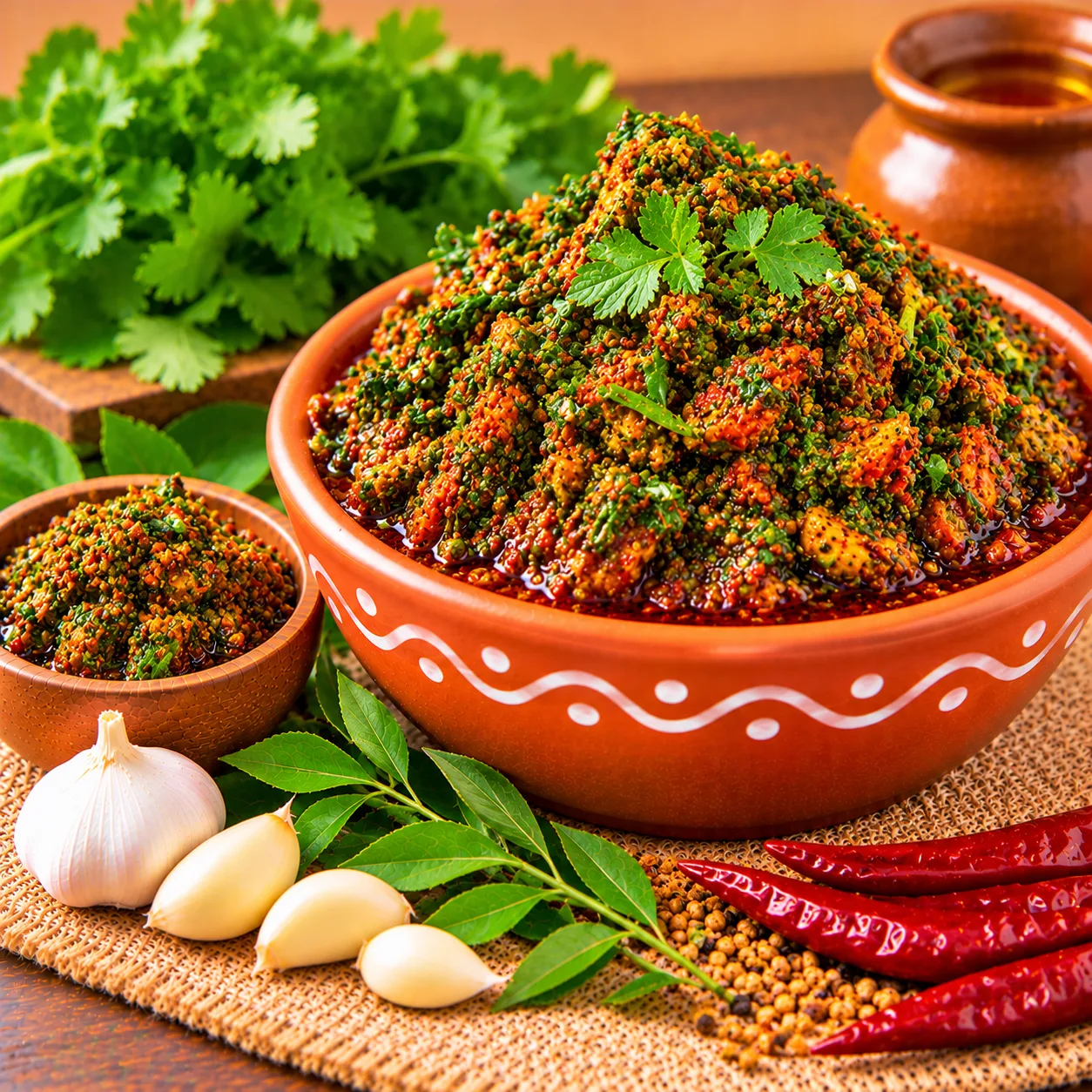 Kothimera Pickle