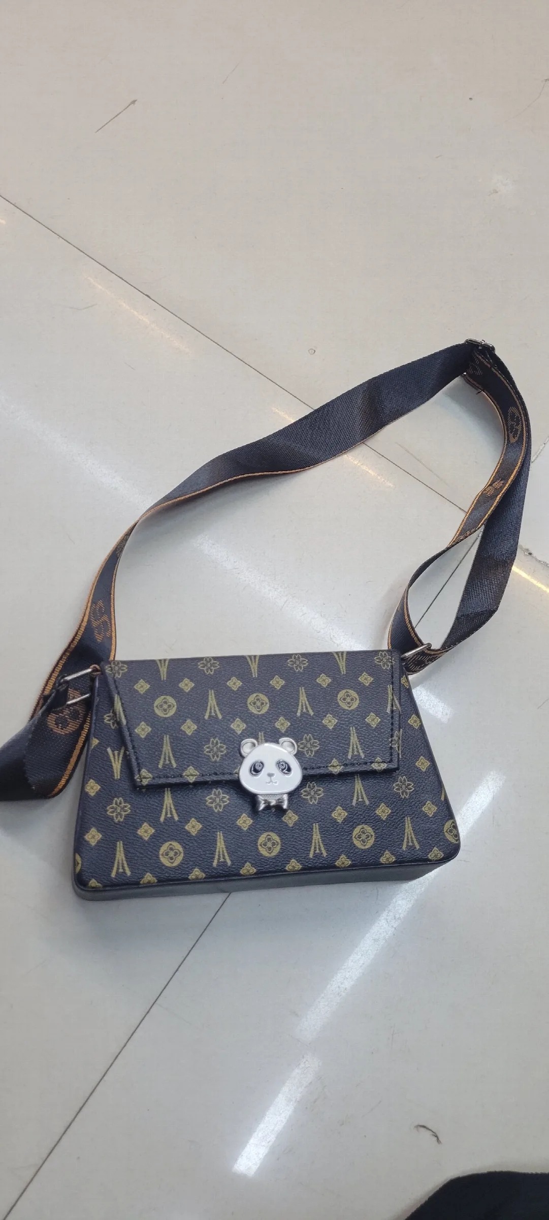 New Panda Lady Crossbody Sling Bag