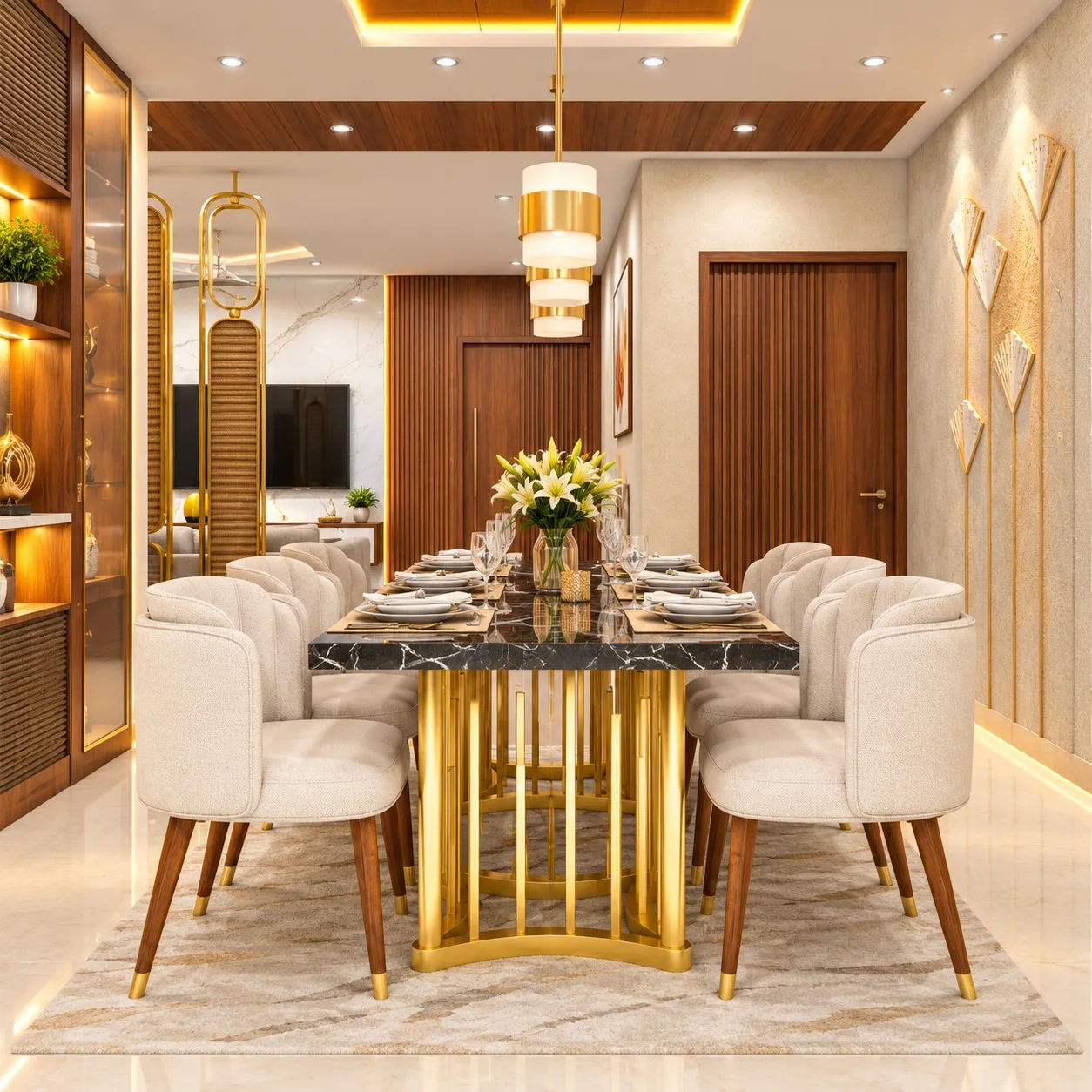 Dining Table Interior Design