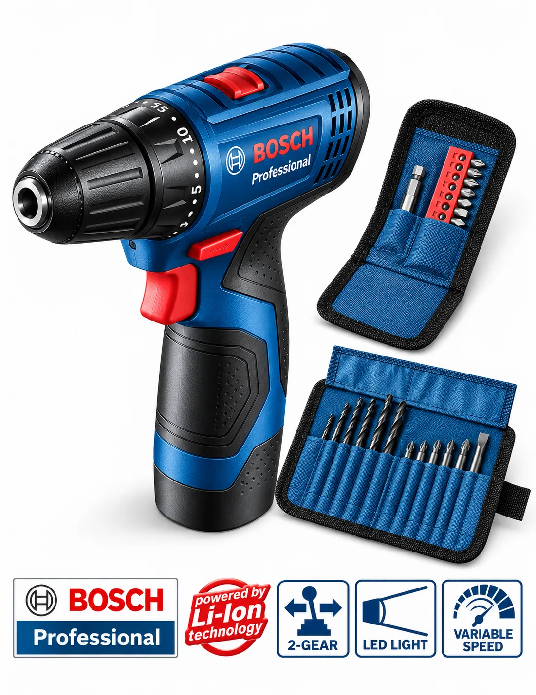 Bosch GSR 120-LI Cordless Drill Driver 12V