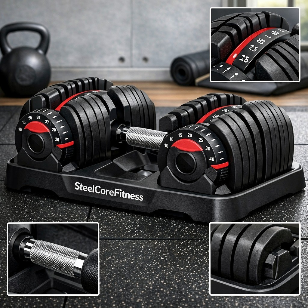 Adjustable Dumbbells