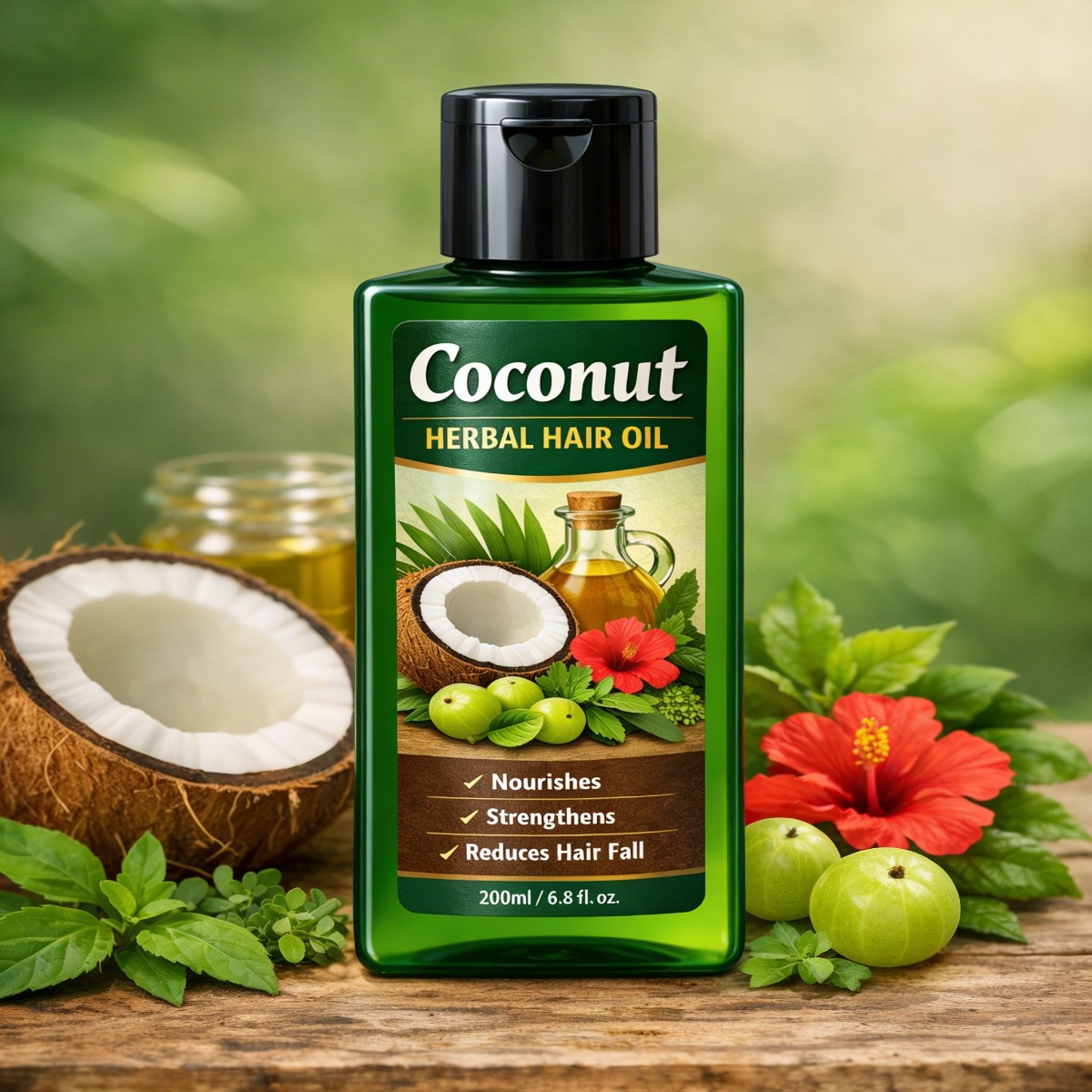 Coconut Herbal Hair Oil