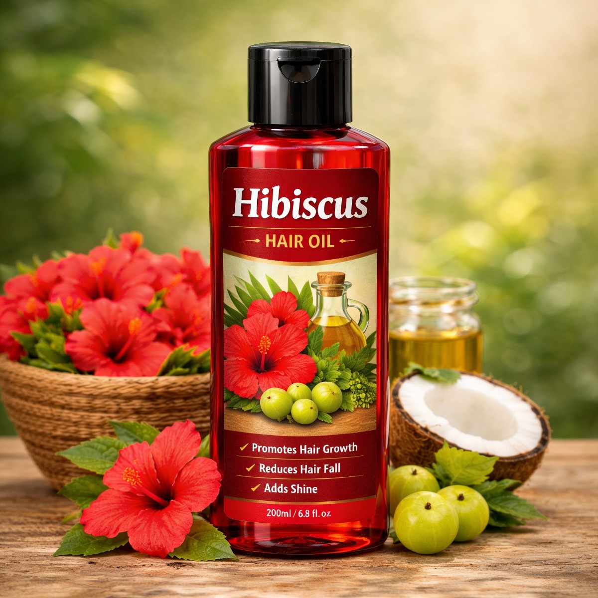 Hibiscus Hair Oil