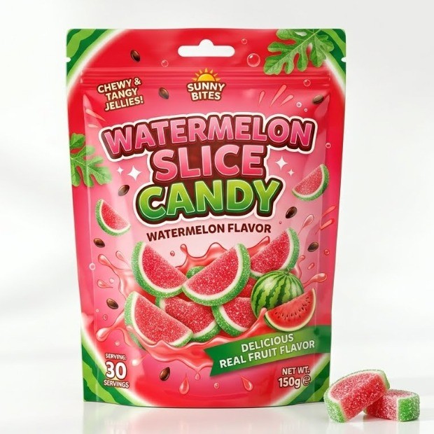 Watermelon Slice Candy