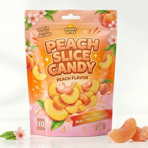 Peach Slice Candy