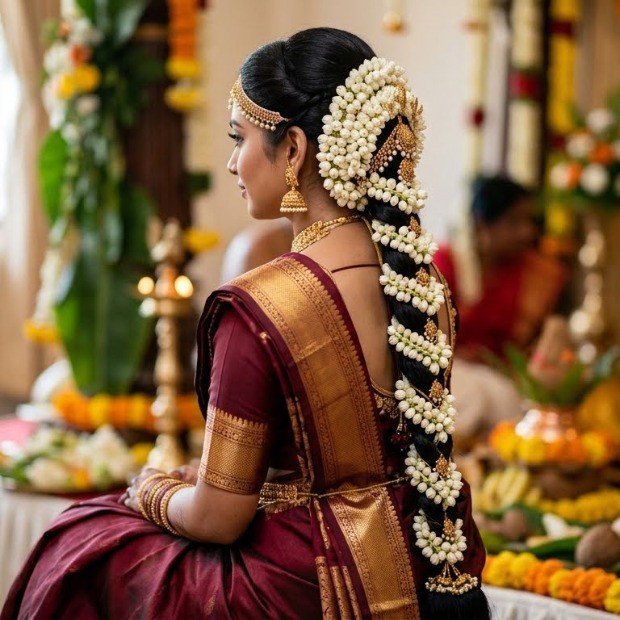 Jasmine Flower Braid