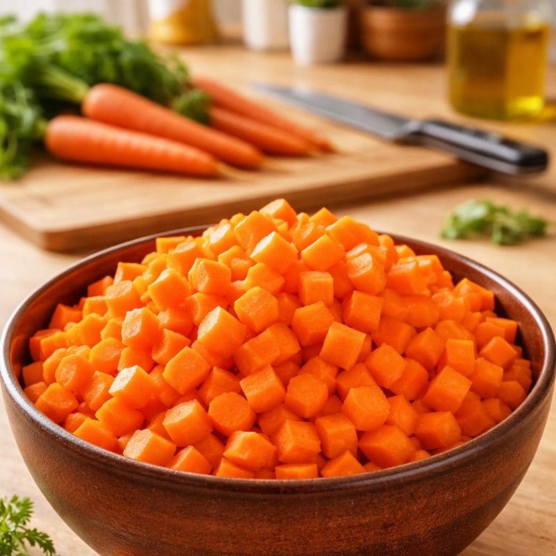 Cubed Carrot