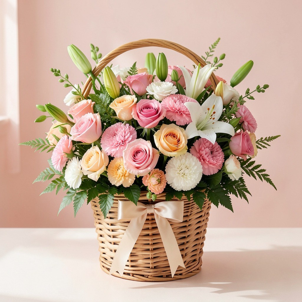 Basket Flower Arrangements
