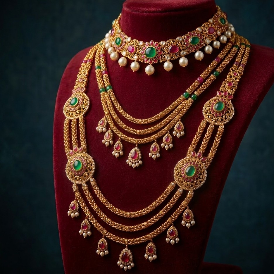 Temple Gold Necklace