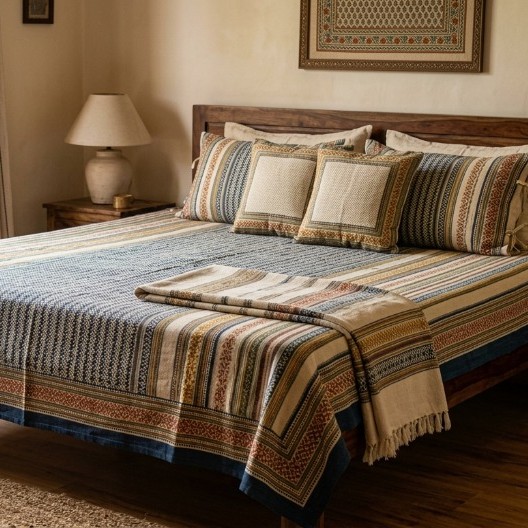 Handloom Bed Sheet