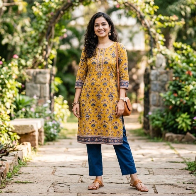 Kurti with pant