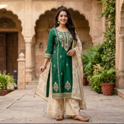 Kurti with palazzo