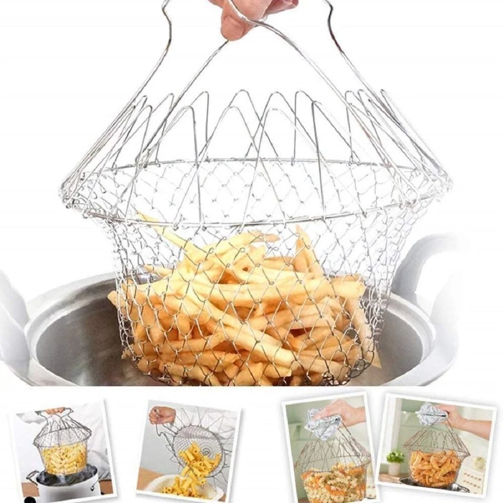Foldable Strainer Basket