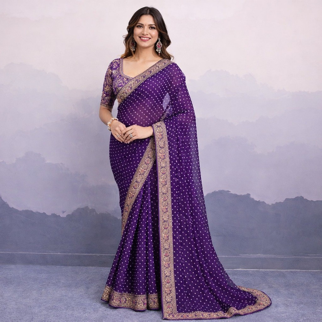 Georgette Saree