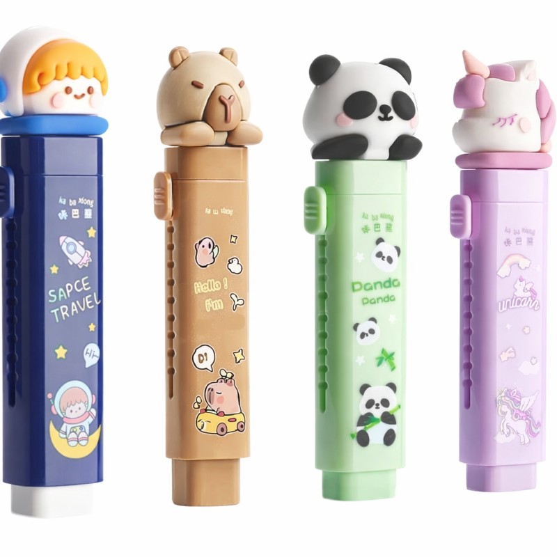 Kids Cartoon Click Eraser Pen