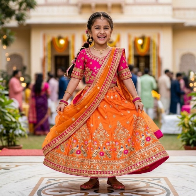 Girls Lehenga Choli