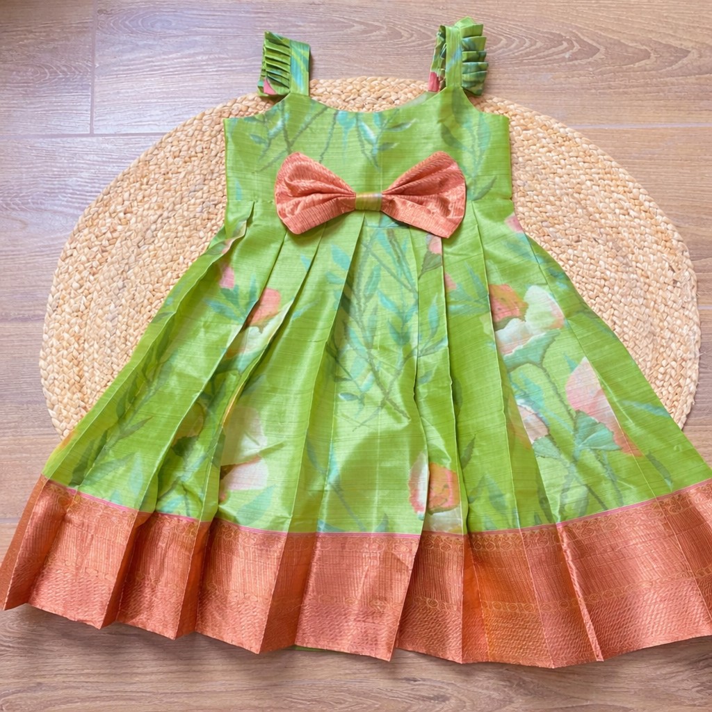 Leaf Blossom Party Frock