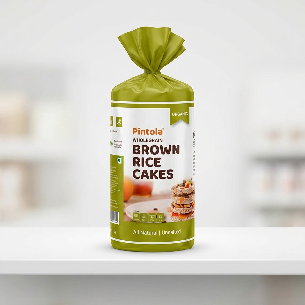 Pintola Wholegrain Brown Rice Cakes