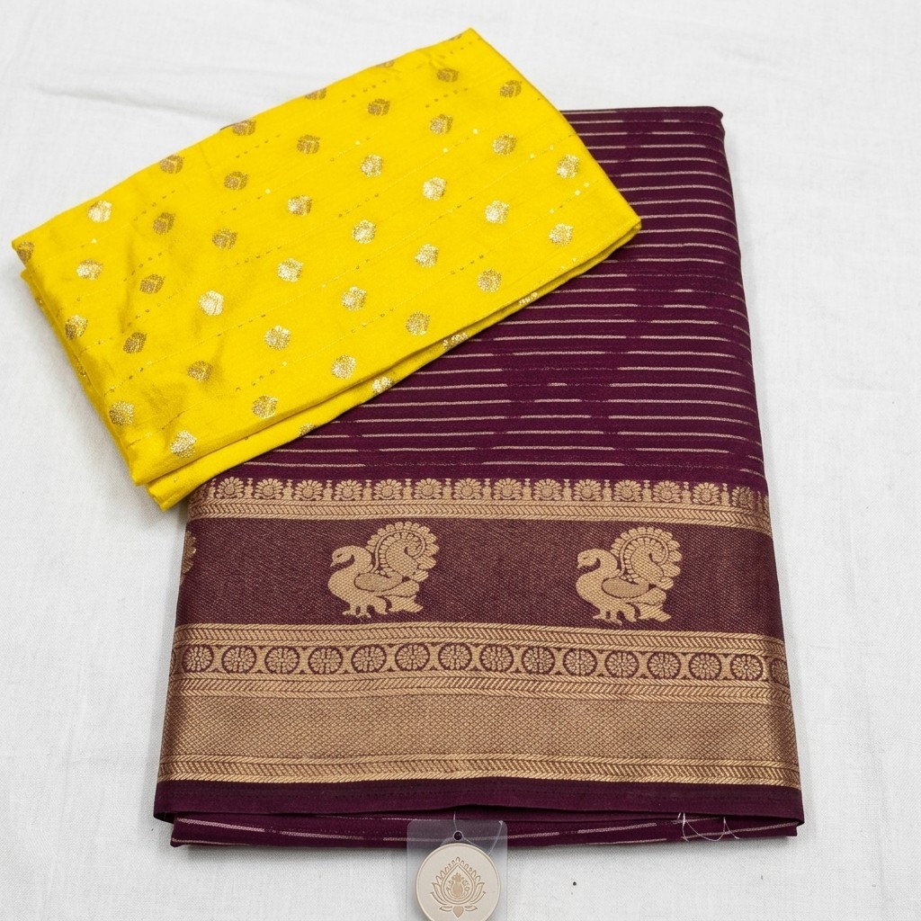 Georget Traditional Handloom Silk Saree