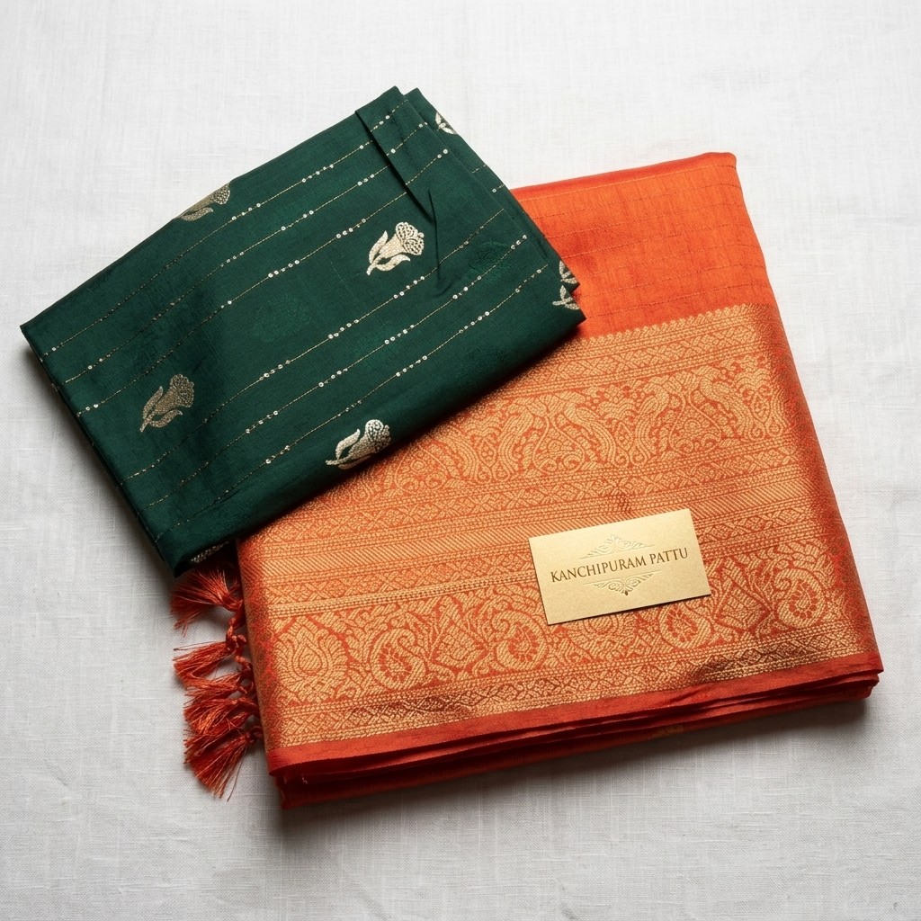 Kanchipuram Pattu Silk Saree