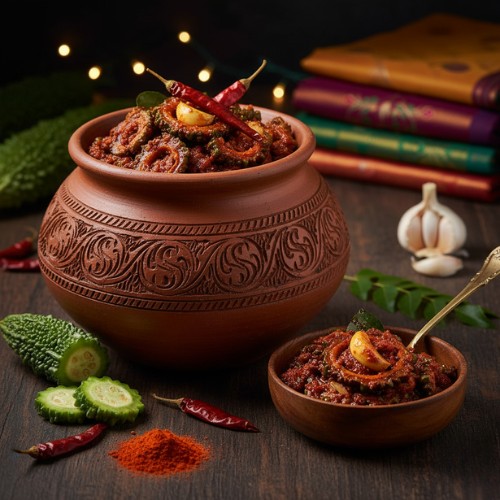 Kakarakaya Pachadi – Bitter Gourd Pickle