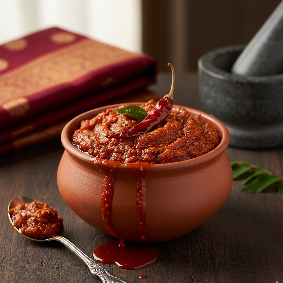 Tomato Pachadi – Tomato Pickle