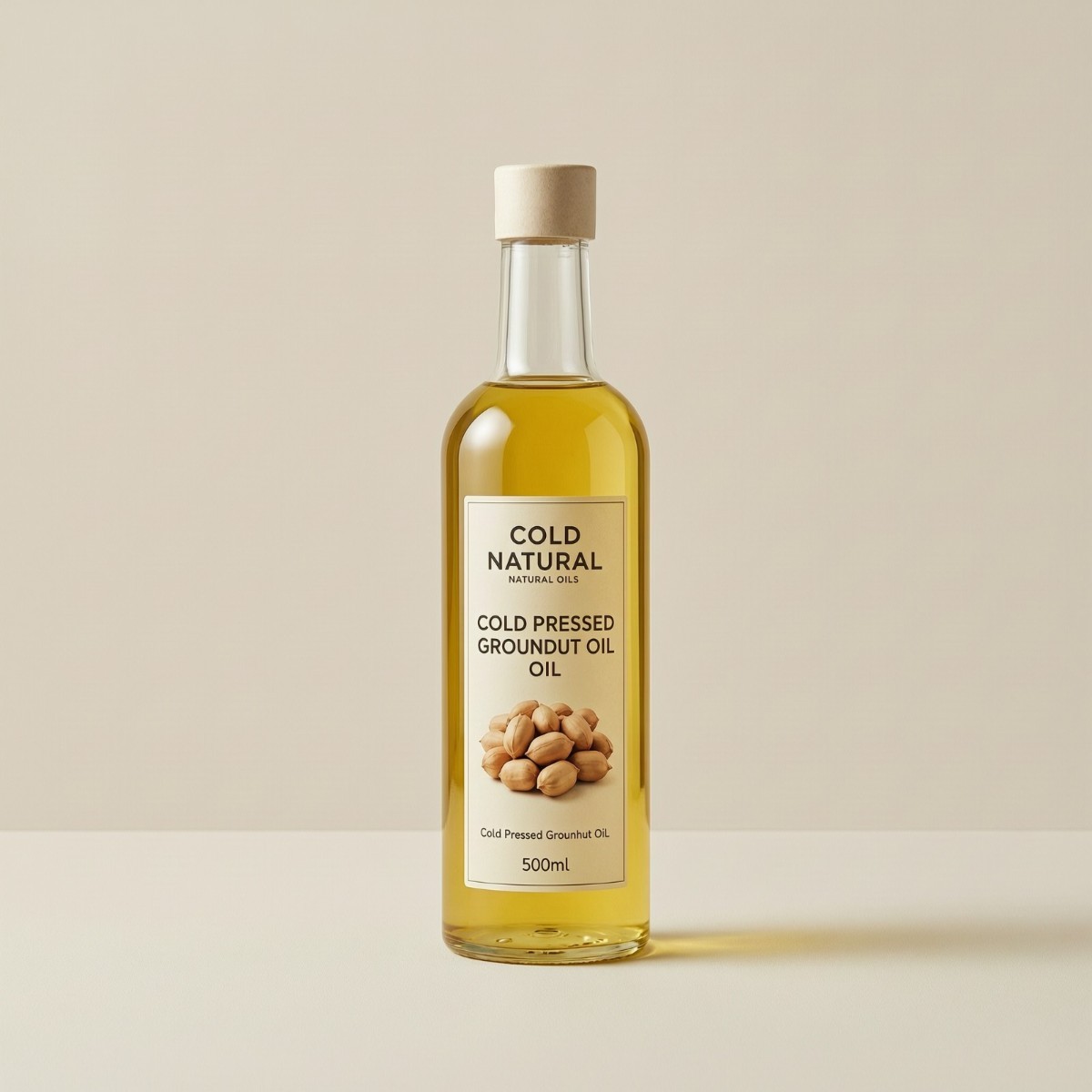 Cold Pressed Groundnut Oil
