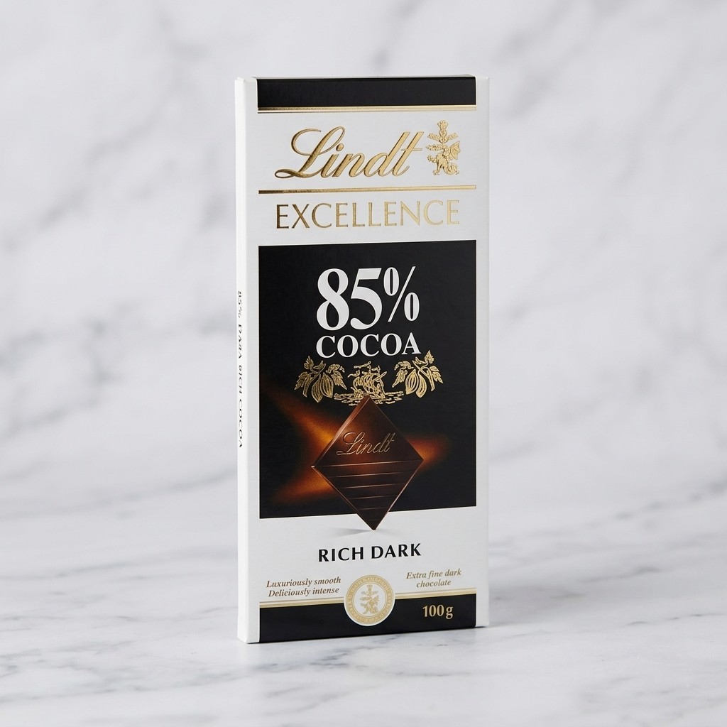 Lindt Excellence 85% Cocoa Rich Dark Chocolate
