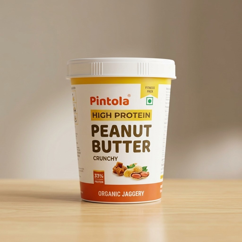 Pintola High Protein Peanut Butter (Crunchy)