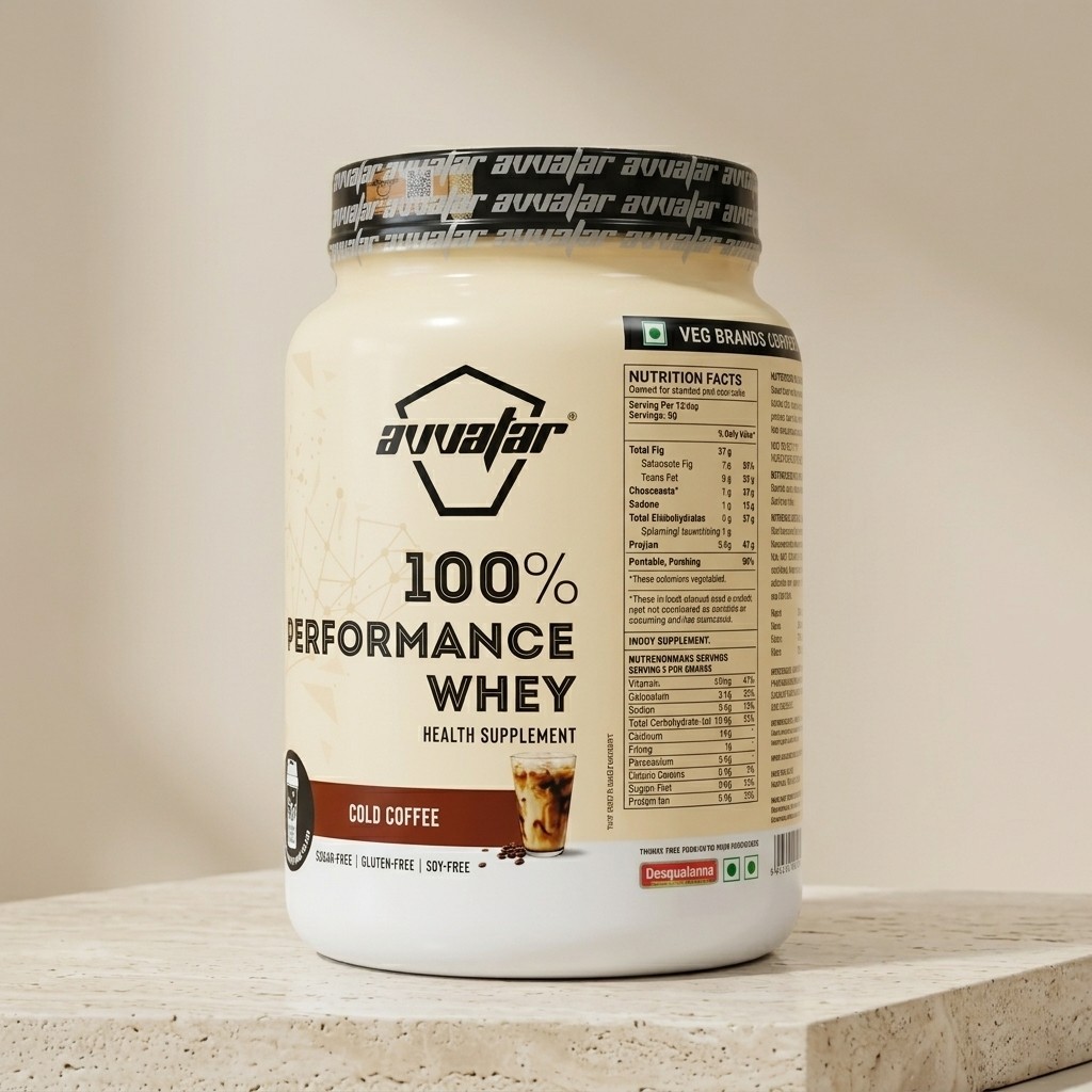 Avvatar 100% Performance Whey (Cold Coffee Flavor)