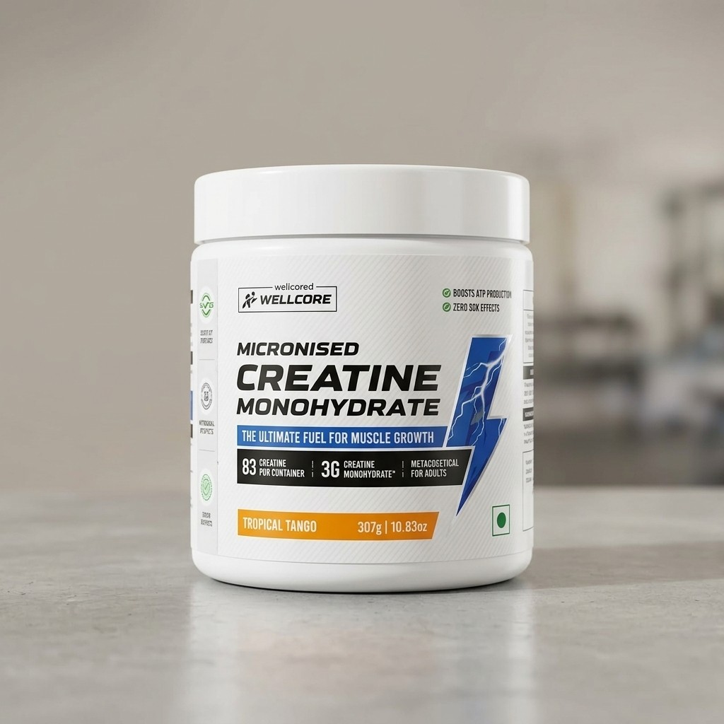 Wellcore Micronised Creatine Monohydrate (Tropical Tango)