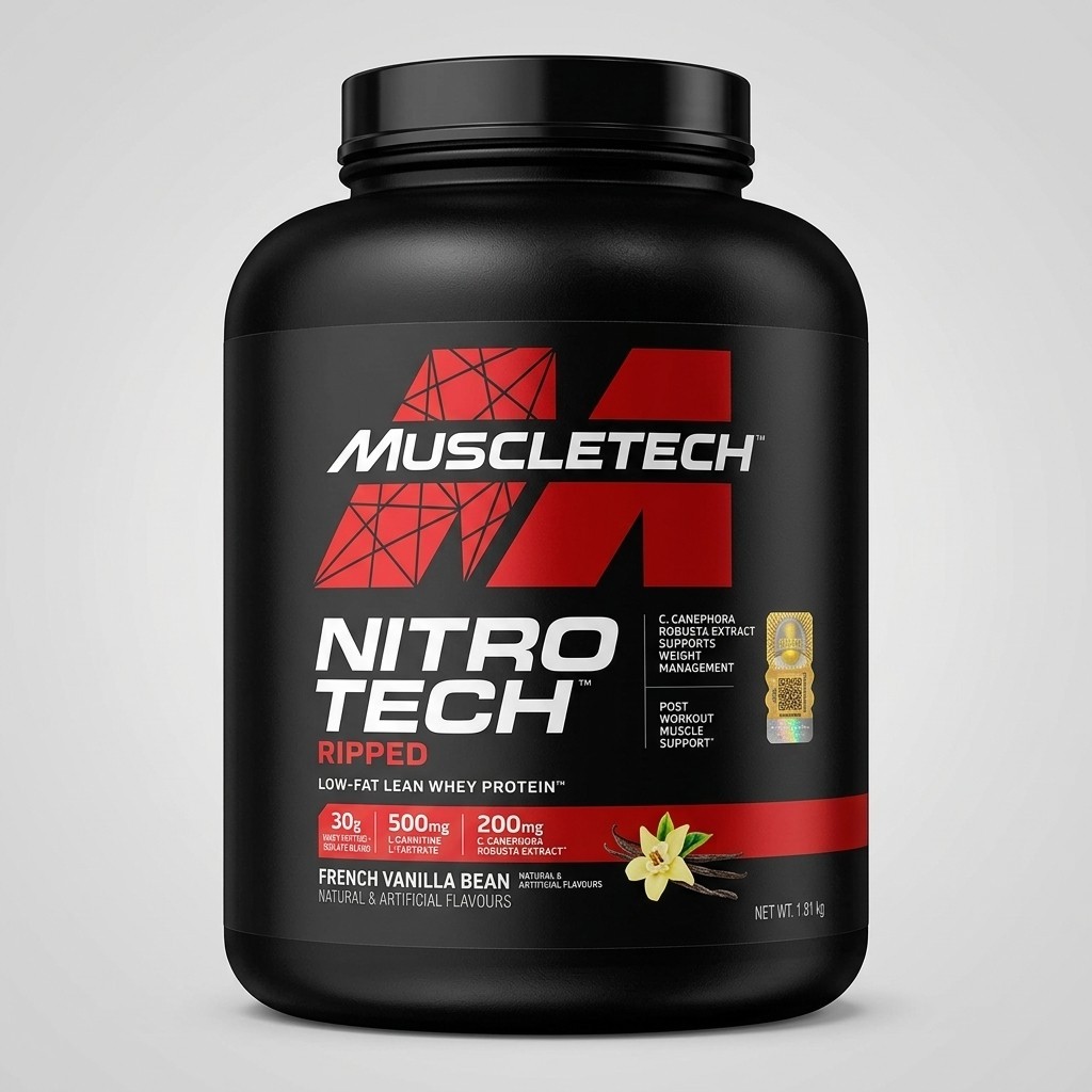 MuscleTech NitroTech Ripped (French Vanilla Bean)
