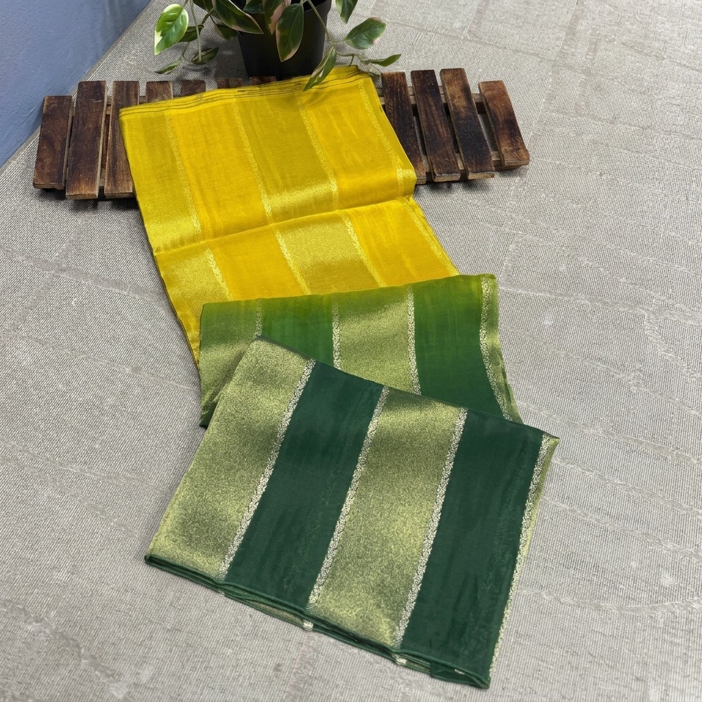 Elegant 2D Pure Mashru Satin Saree