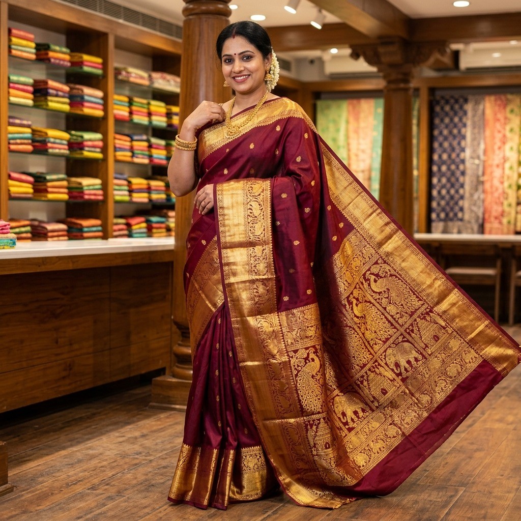 Gadwal Saree