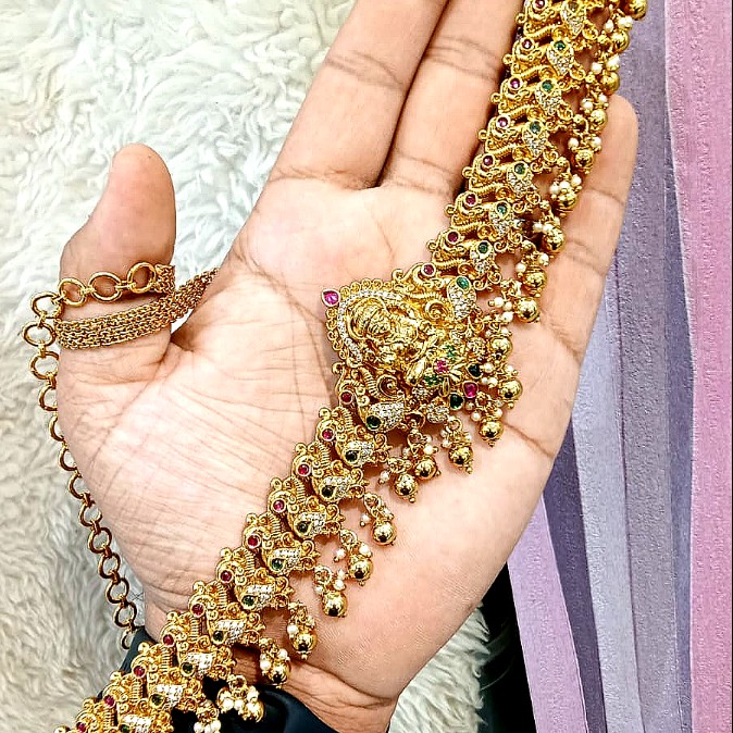 Lakshmi Antique Gold Vaddanam