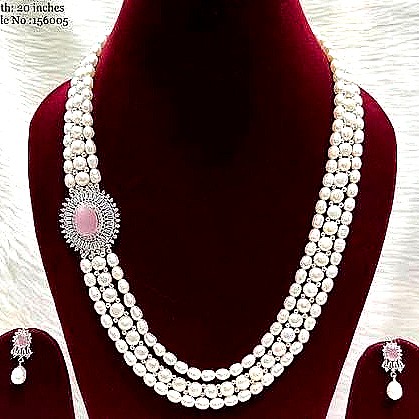 Classic Multi-Layer Pearl Haram Set