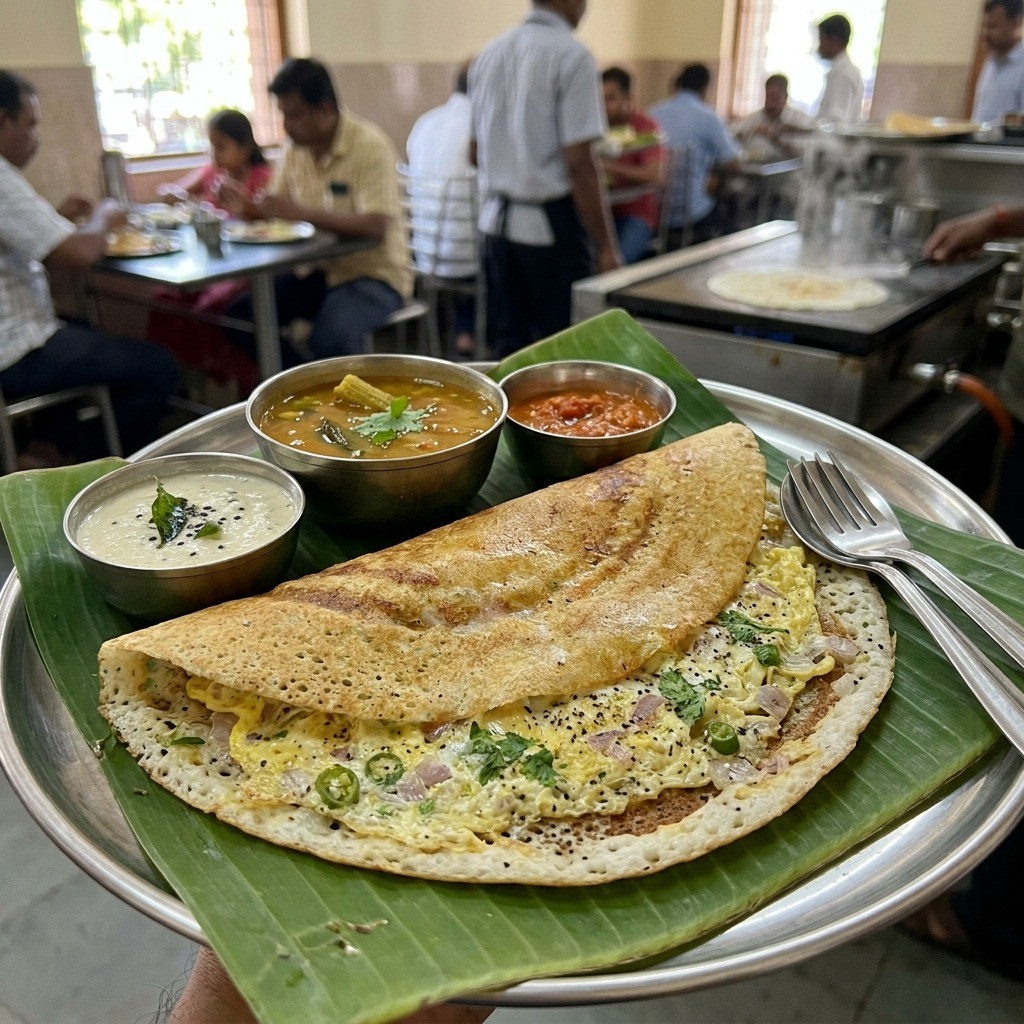 Egg Dosa