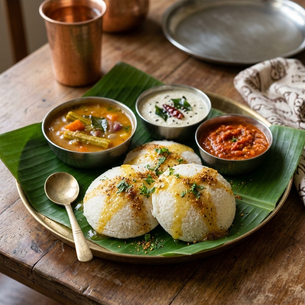 Ghee Idly