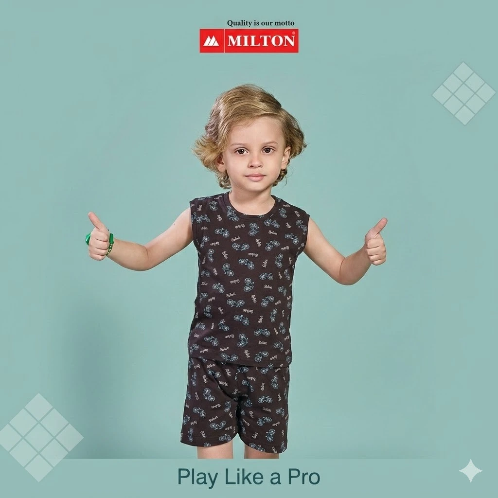 Play Like a Pro Kids Sleeveless Set