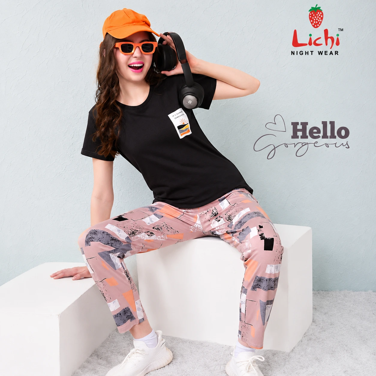 Gorgeous Printed Night Suit