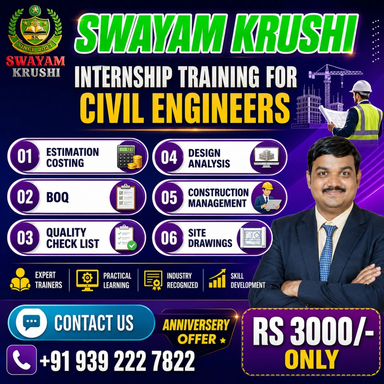 Internship Training for Civil Engineers