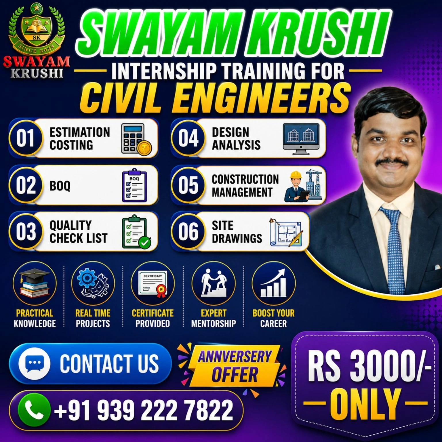 Internship Training for Civil Engineers