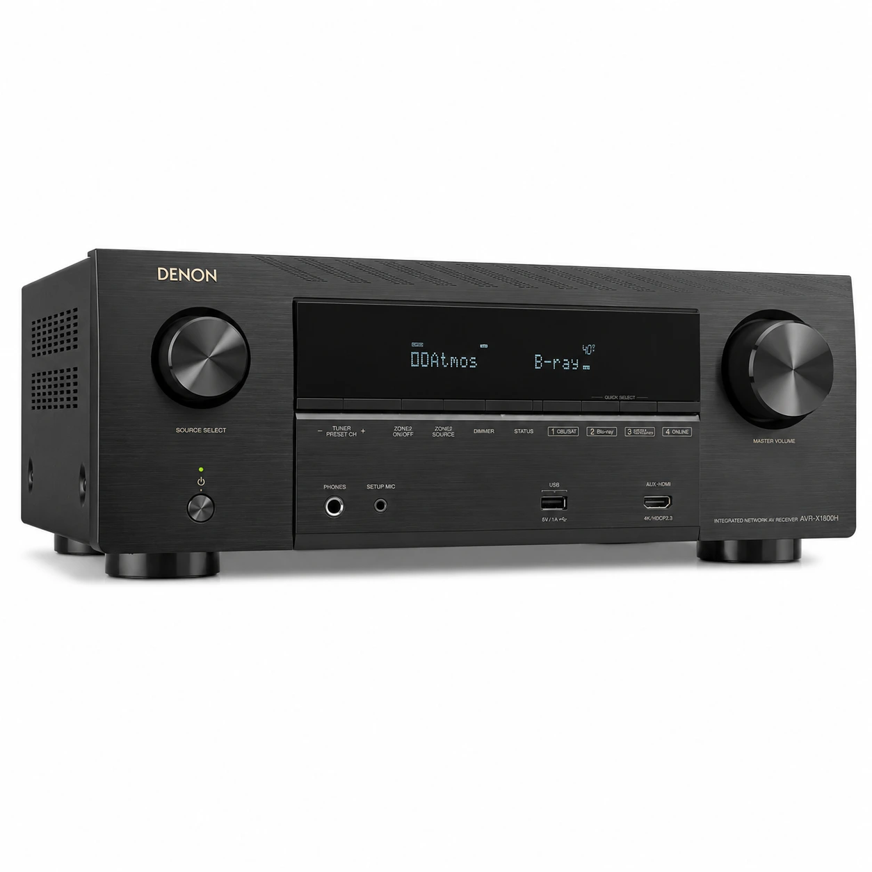 Denon AVR-X1800H 7.2-Channel 8K AV Receiver