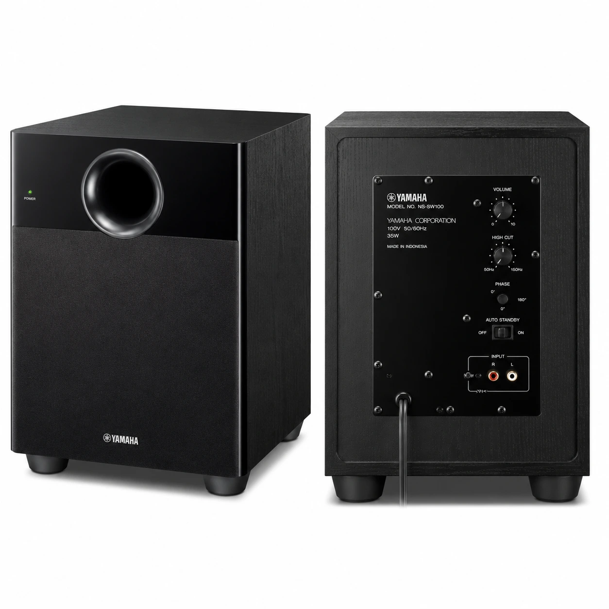 Yamaha NS-SW100 100 Watts Powered Active Subwoofer