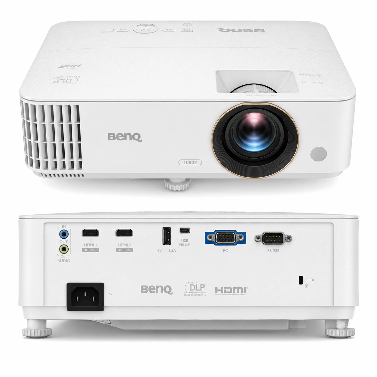 BenQ TH-685 1080p Gaming Home Theater 4k Projector with HDR