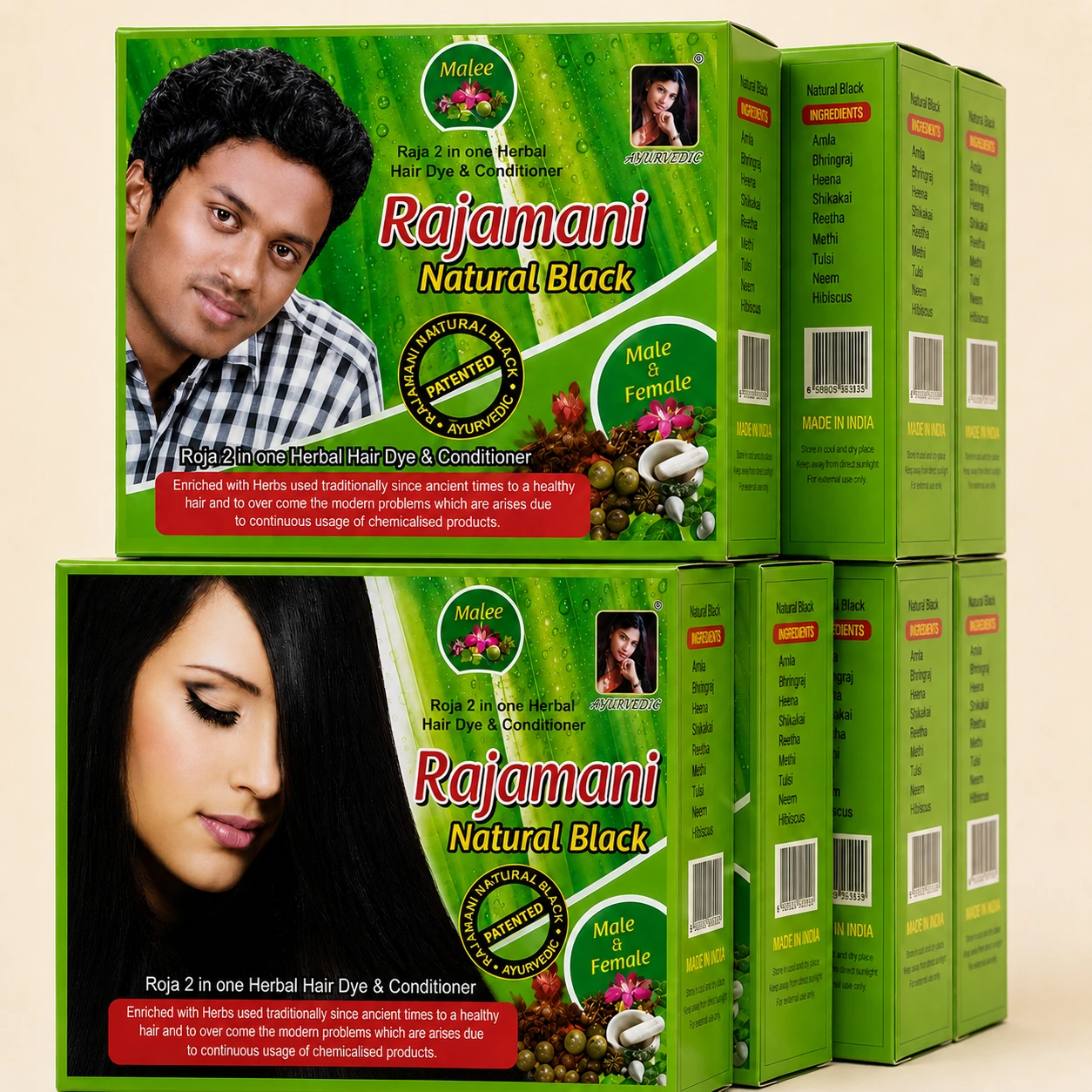 Rajamani Natural Black Dye