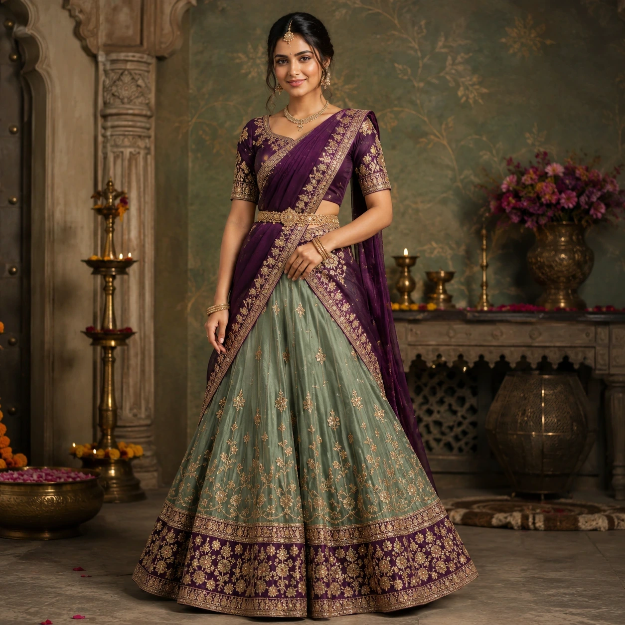 Half Saree