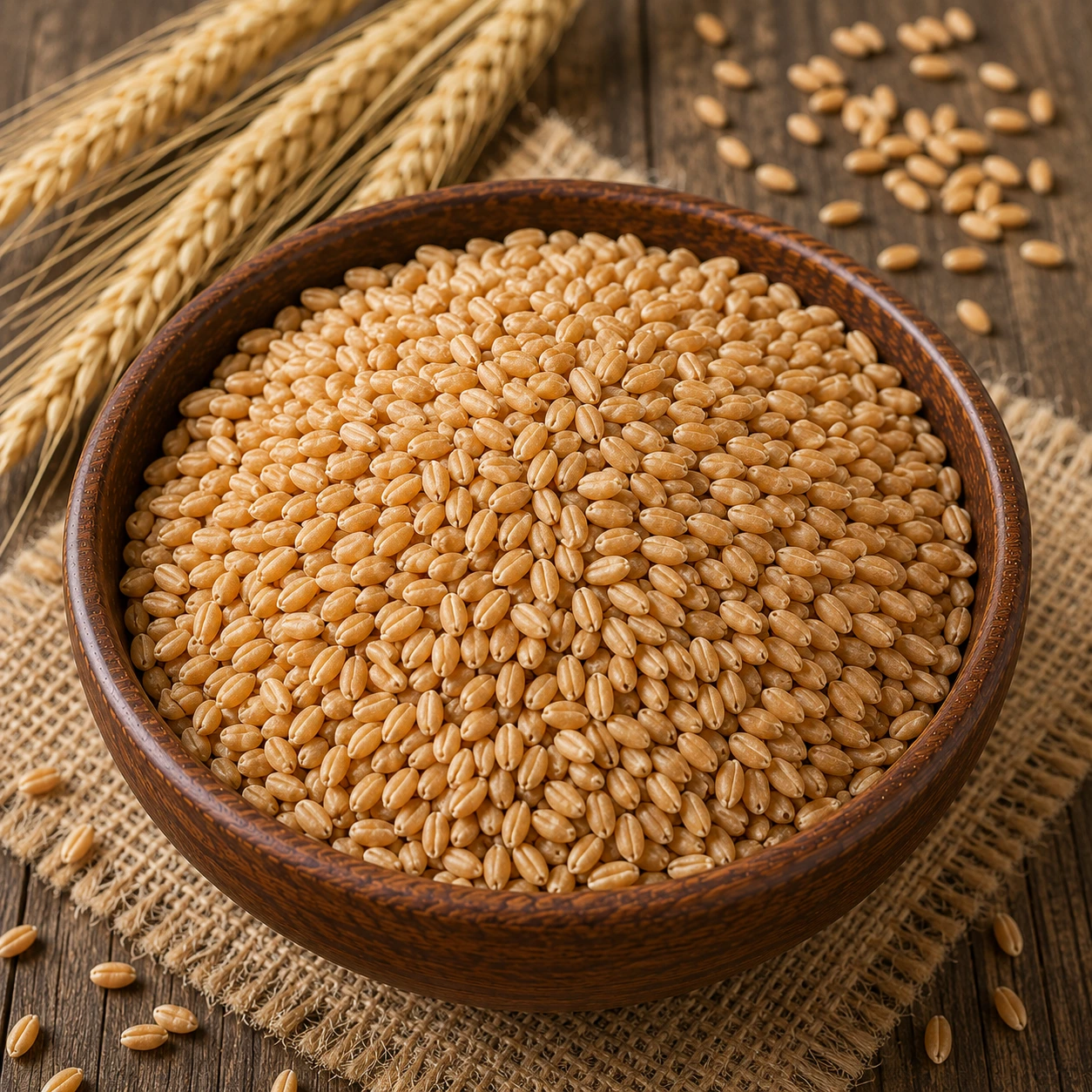 Whole Wheat Grains