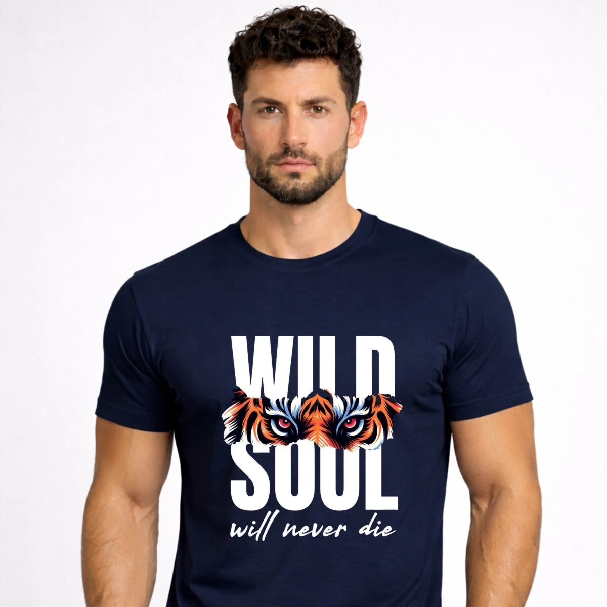 Wild Soul Navy Blue T-Shirt